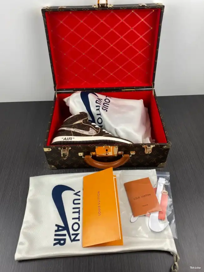 Rep TBK LV Air 1 OFF-WHITE Jordan x 0505